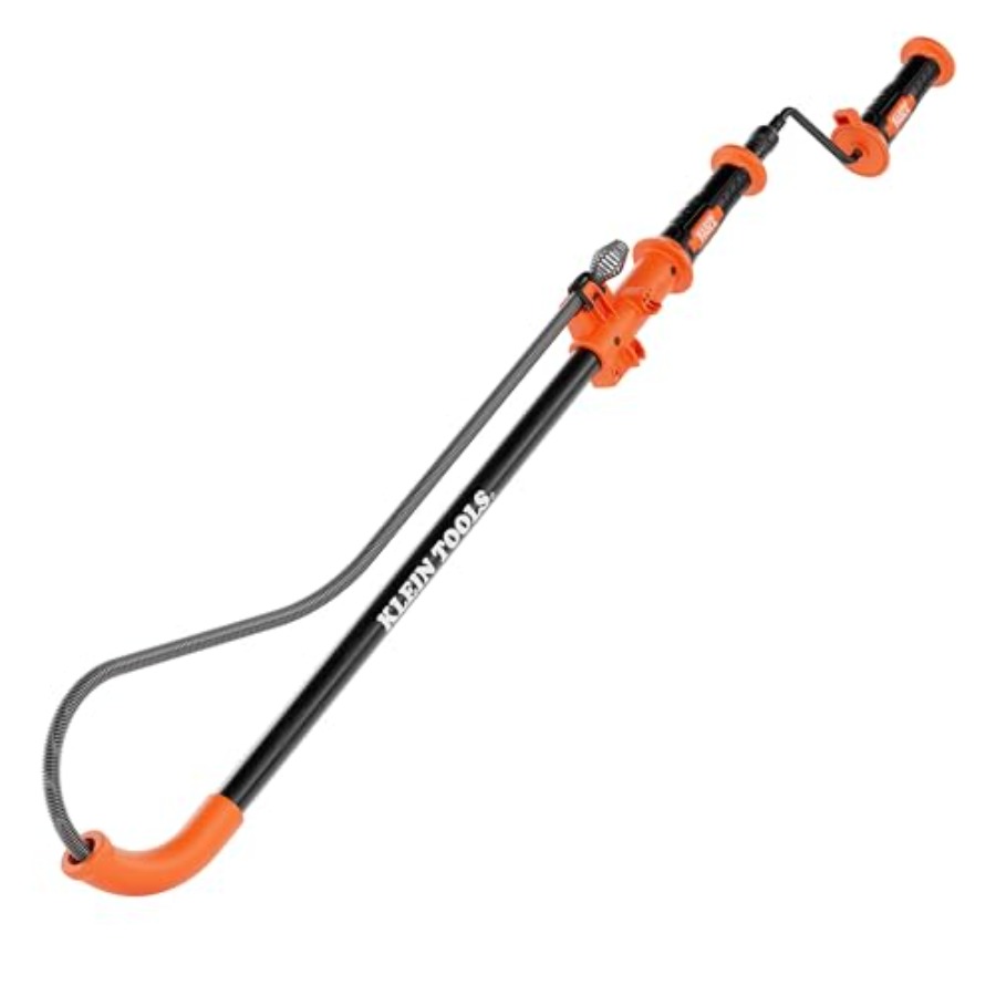 Plumbing Snake Drain - Klein Tools 53018 Steel Toilet Auger,