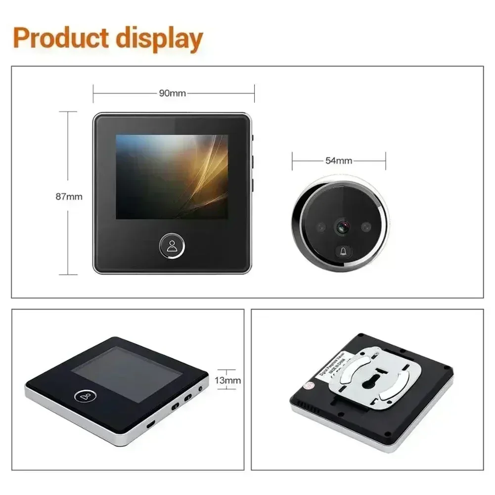 Home Improvement Videos - 3.0 Inch Video Peephole Doorbell Camera