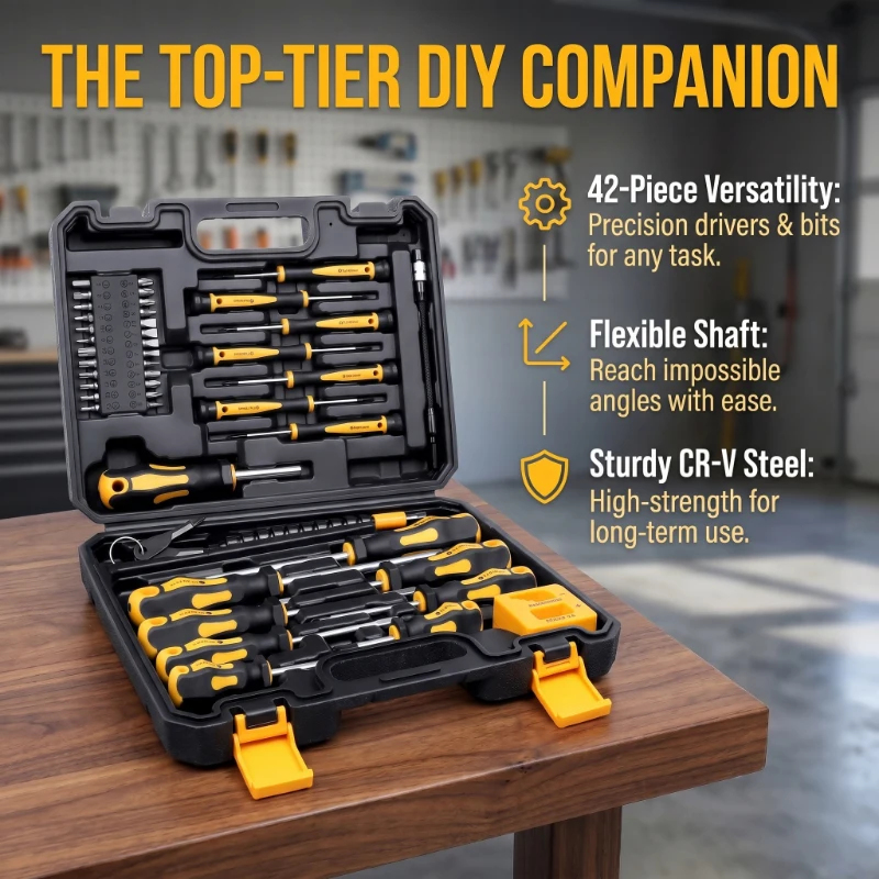 43PCS Upgraded Professional Sc - Screwdriver Set Precision ulasan dan harga