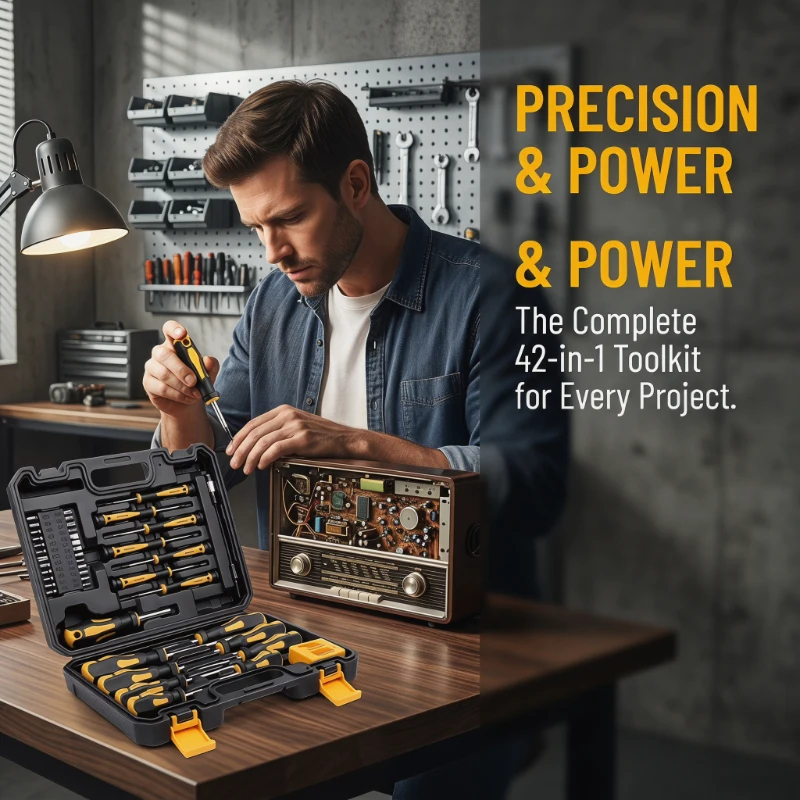 43PCS Upgraded Professional Sc - Screwdriver Set Precision ulasan dan harga