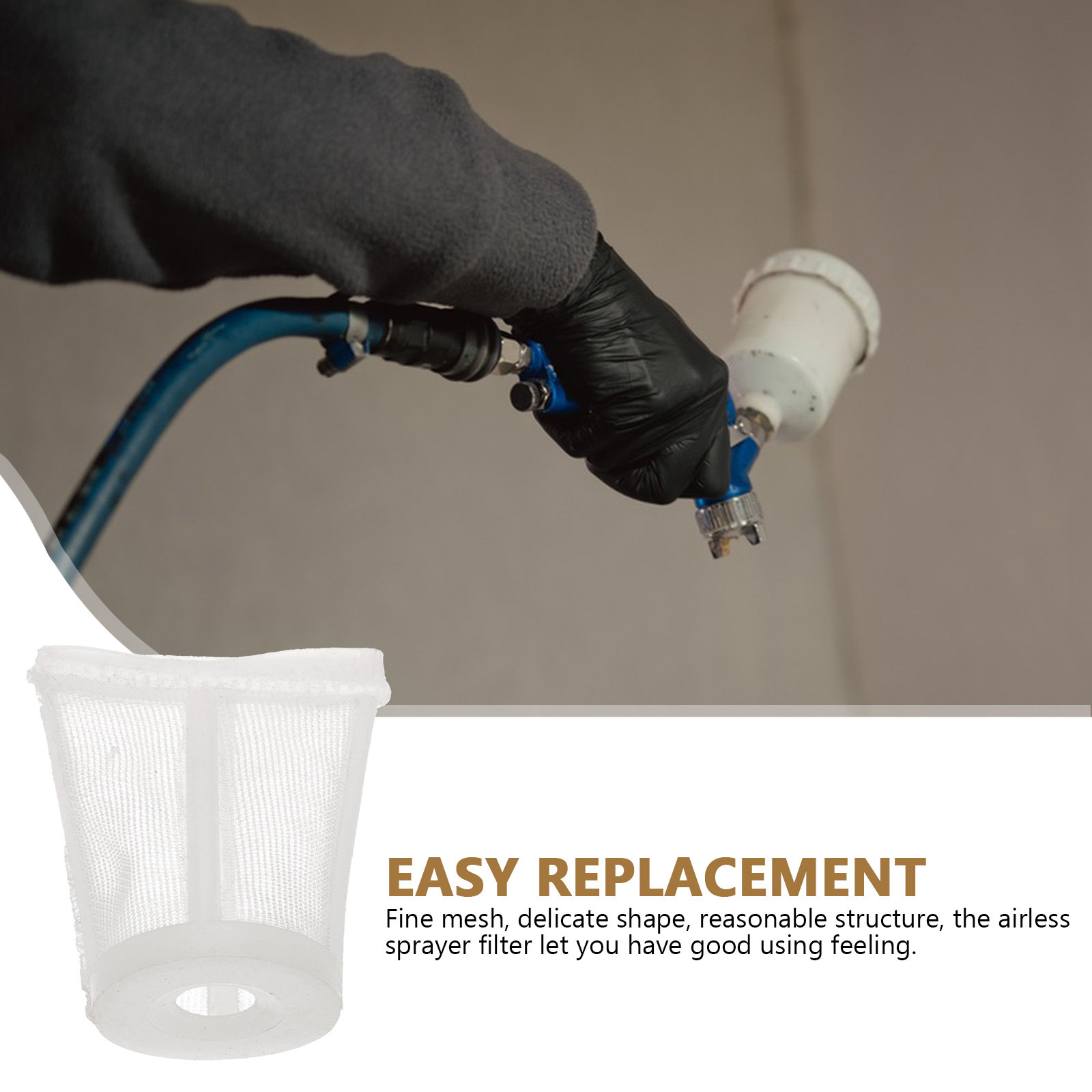 10Pcs Airless Sprayer Filters  - Home Improvement Usa ulasan dan harga