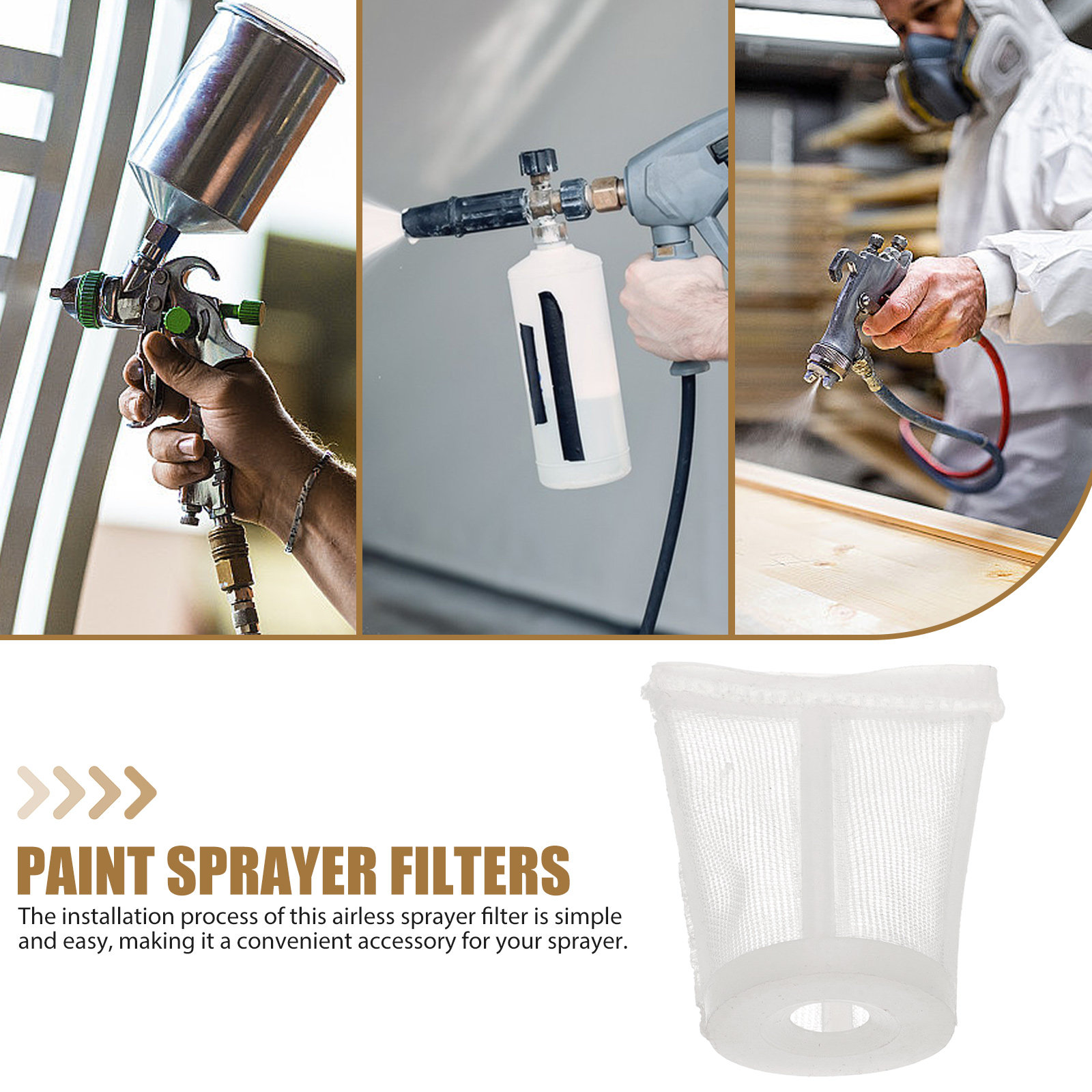 10Pcs Airless Sprayer Filters  - Home Improvement Usa ulasan dan harga
