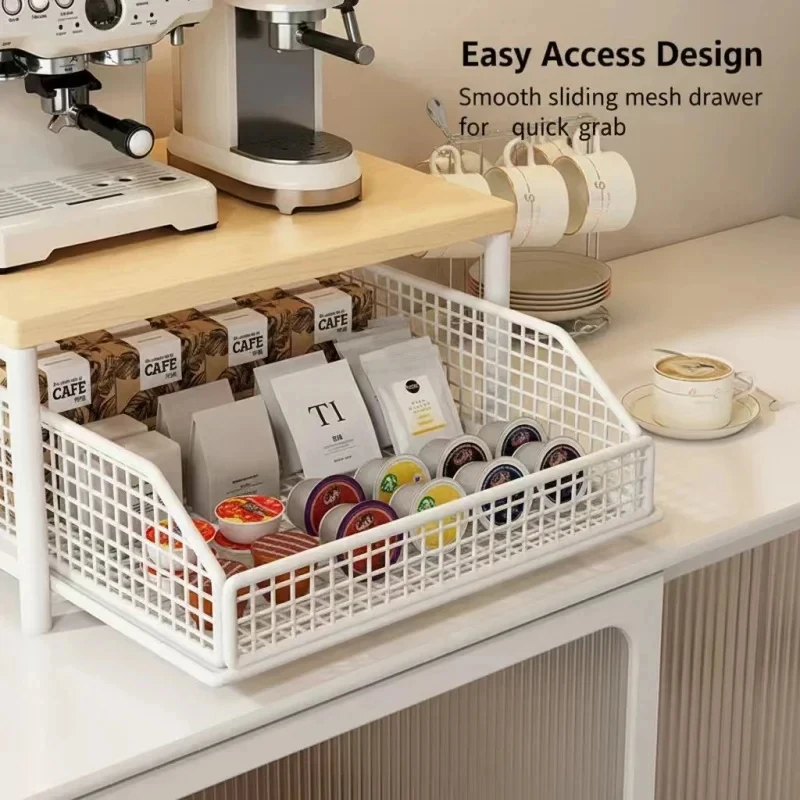 Microwave Coffee Maker Shelf O - Home Improvement Mall ulasan dan harga