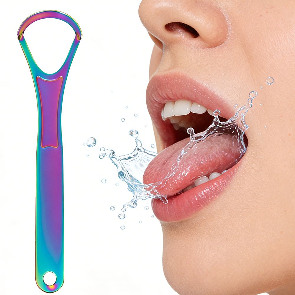 Stainless Steel Tongue Scraper - Home Improvement Mall ulasan dan harga