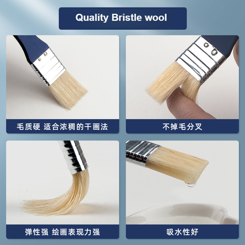1/3/5/7/9 PCS Chip Paint Brush - Wood Stain Brush ulasan dan harga