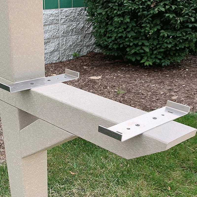 Mailbox Post Kit 2 Pieces Alum - Home Improvement Usa ulasan dan harga