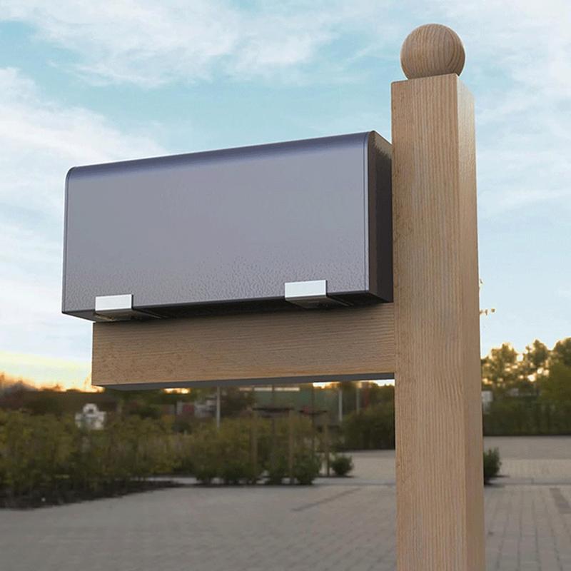 Mailbox Post Kit 2 Pieces Alum - Home Improvement Usa ulasan dan harga