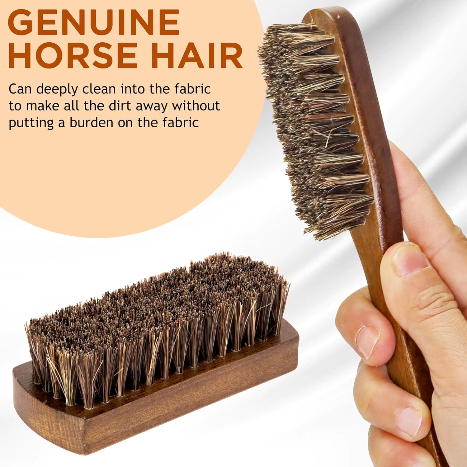 Horsehair Laundry Stain Brushe - Wood Stain Brush ulasan dan harga