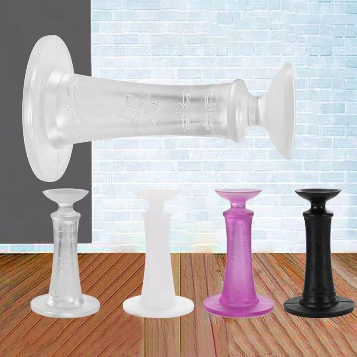 Transparent Silicone Door Stop - Door Stopper Rubber ulasan dan harga
