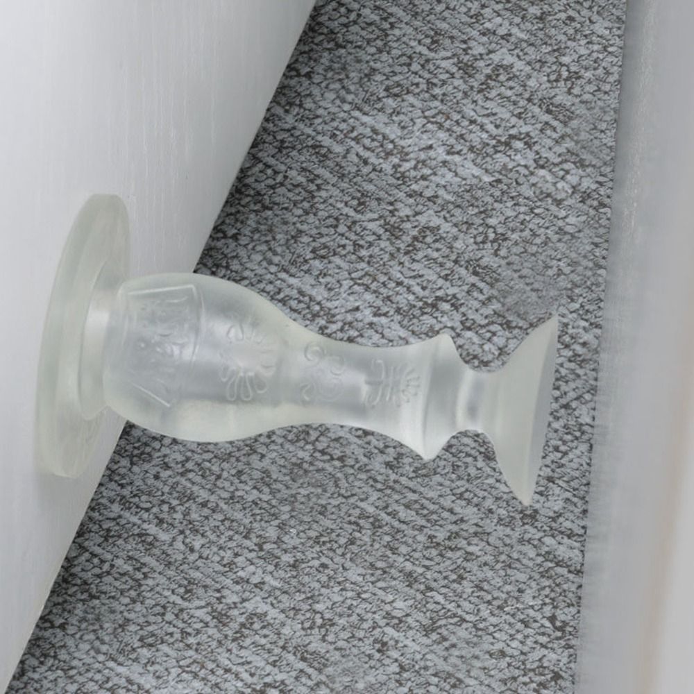 Transparent Silicone Door Stop - Door Stopper Rubber ulasan dan harga