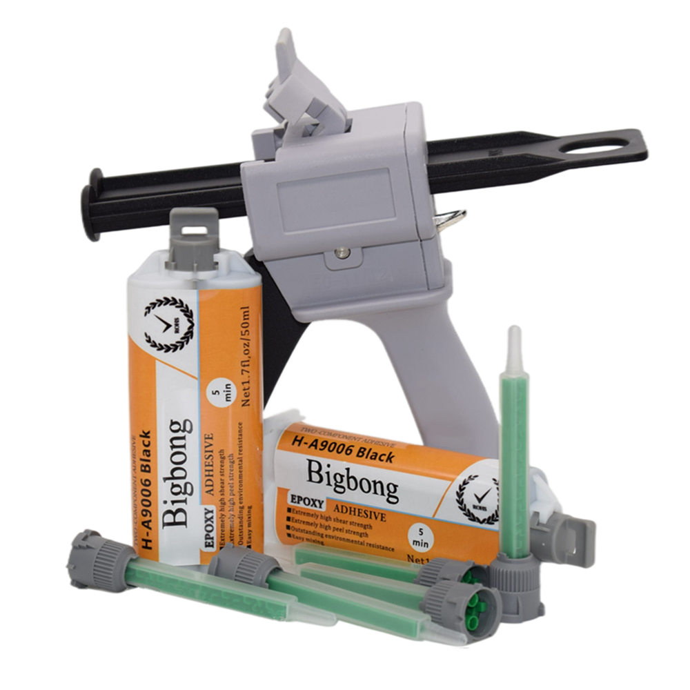 2pcs Black Epoxy 50ml Adhesive - Caulking Gun Dispensing ulasan dan harga