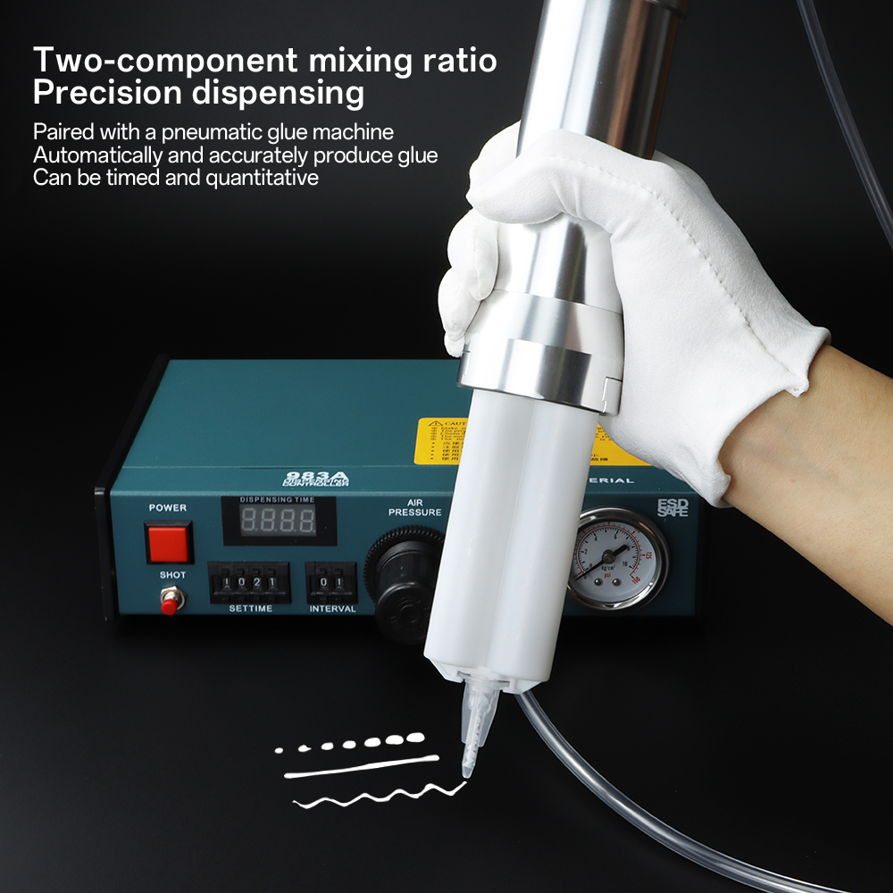 Pneumatic Glue Gun 50ml Two-Co - Caulking Gun Dispensing ulasan dan harga