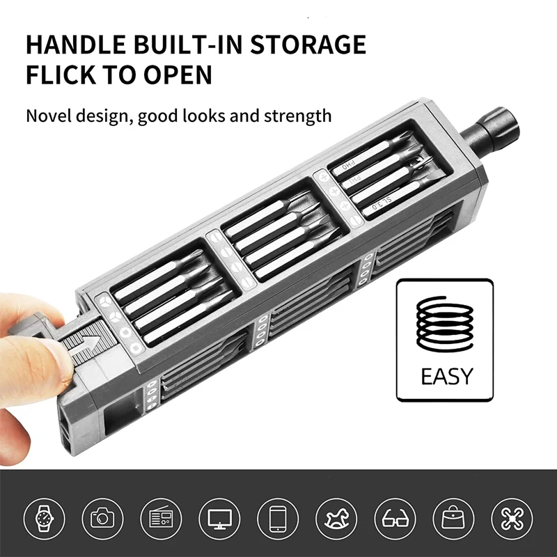Precision Screwdriver Set 8 32 - Screwdriver Set Precision ulasan dan harga