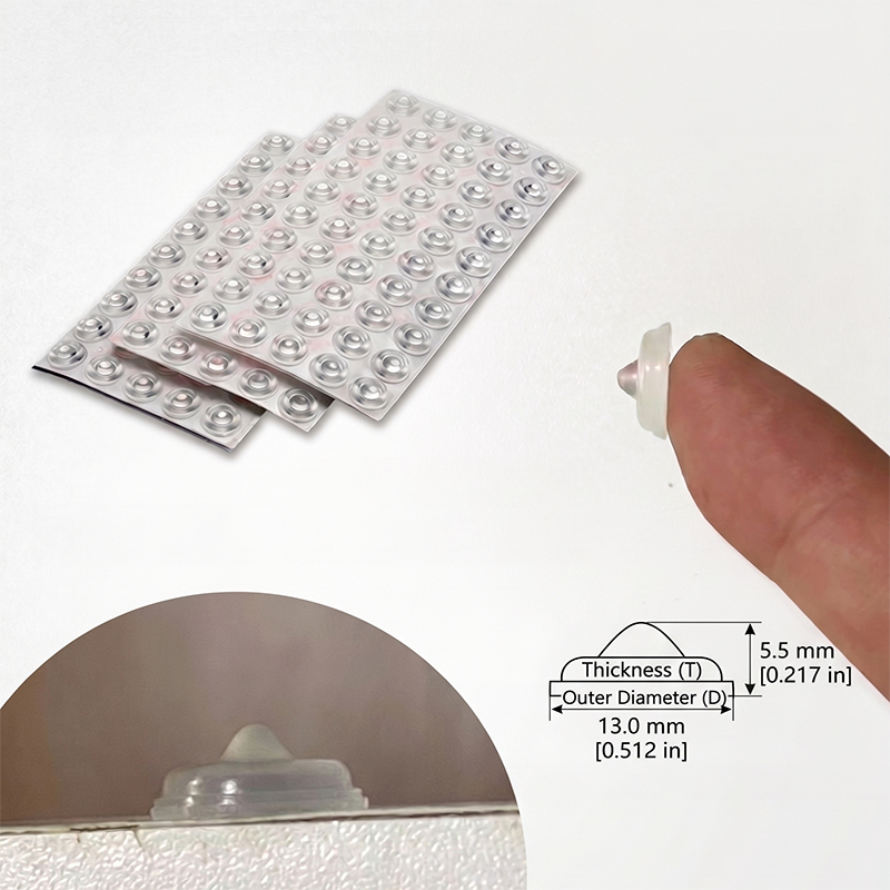 Self-Adhesive Silicone Buffer  - Door Stopper Rubber ulasan dan harga