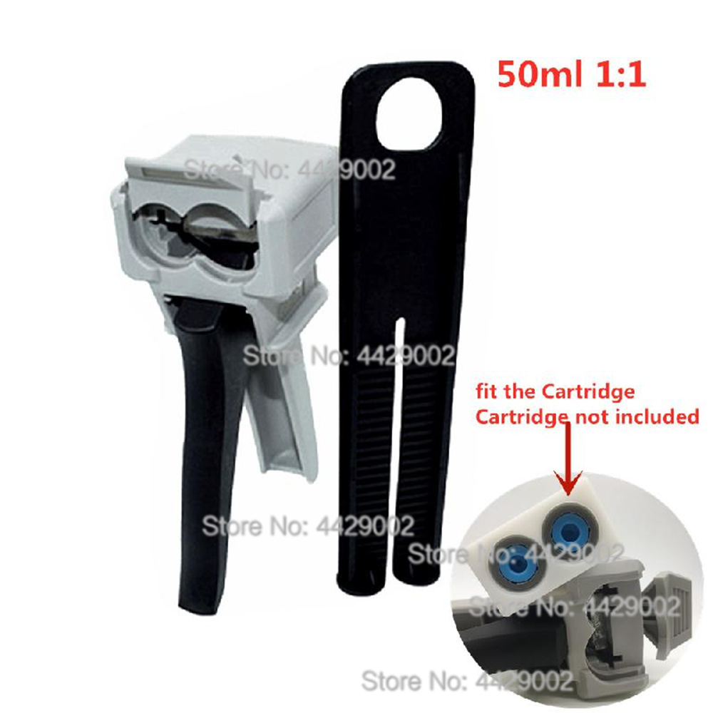 50pcs 1:1 Dispensing Guns 50ml - Caulking Gun Dispensing ulasan dan harga