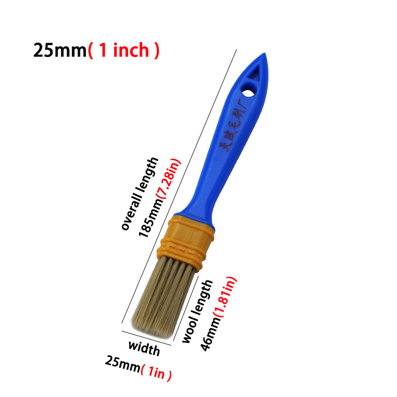 Blue Plastic Handle Plastic Wi - Wood Stain Brush ulasan dan harga