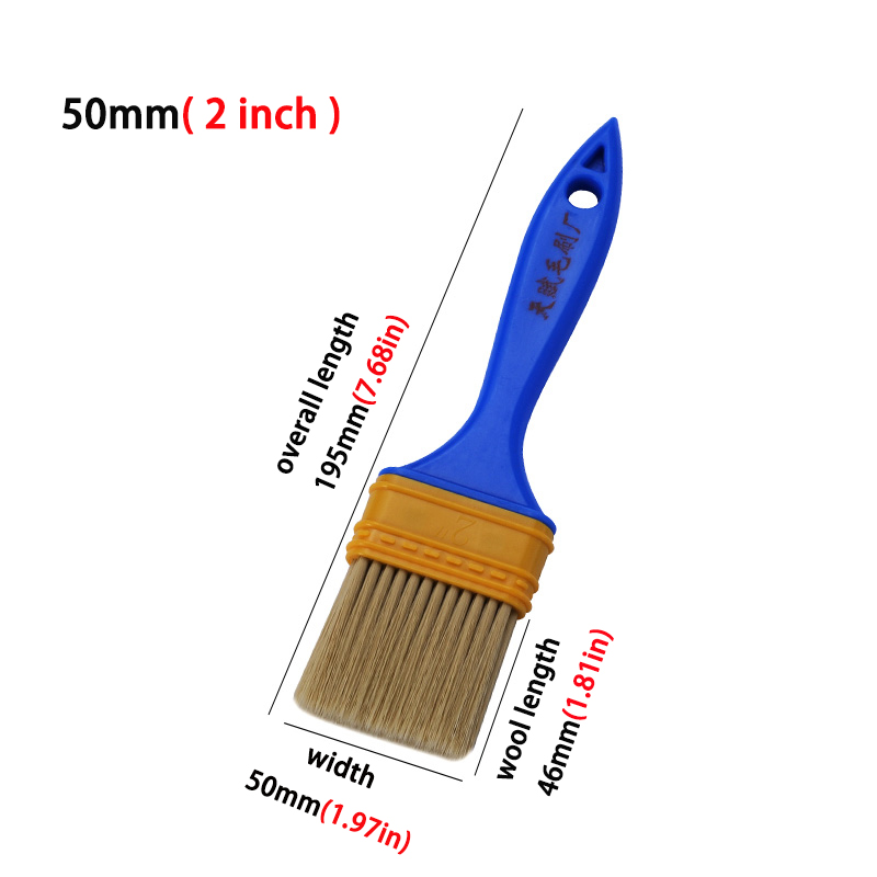 Blue Plastic Handle Plastic Wi - Wood Stain Brush ulasan dan harga