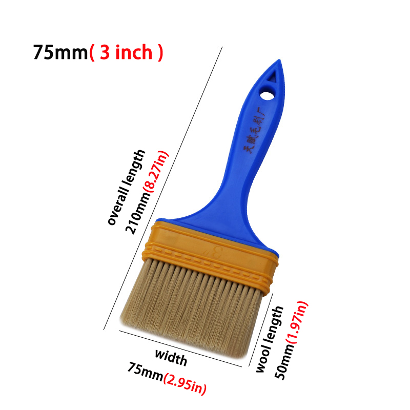 Blue Plastic Handle Plastic Wi - Wood Stain Brush ulasan dan harga