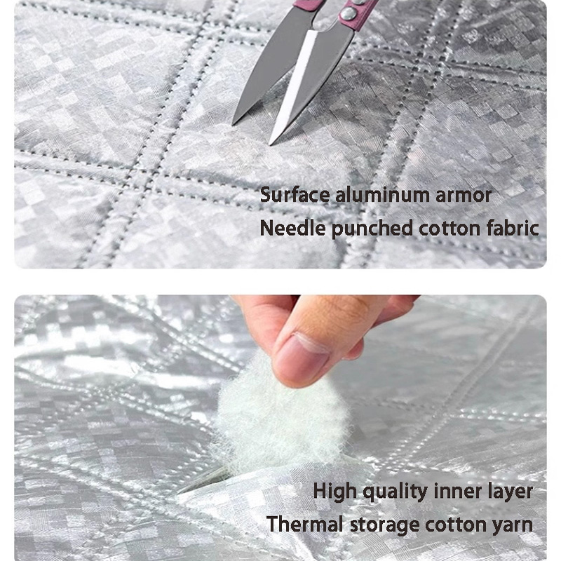 Winter cotton curtains, zipper - Home Improvement Mall ulasan dan harga
