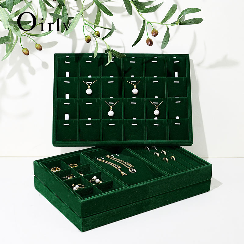 Oirlv Green Jewelry Display Tr - Home Improvement Outlet Stores ulasan dan harga