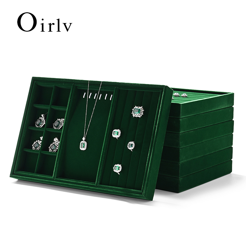 Oirlv Green Jewelry Display Tr - Home Improvement Outlet Stores ulasan dan harga