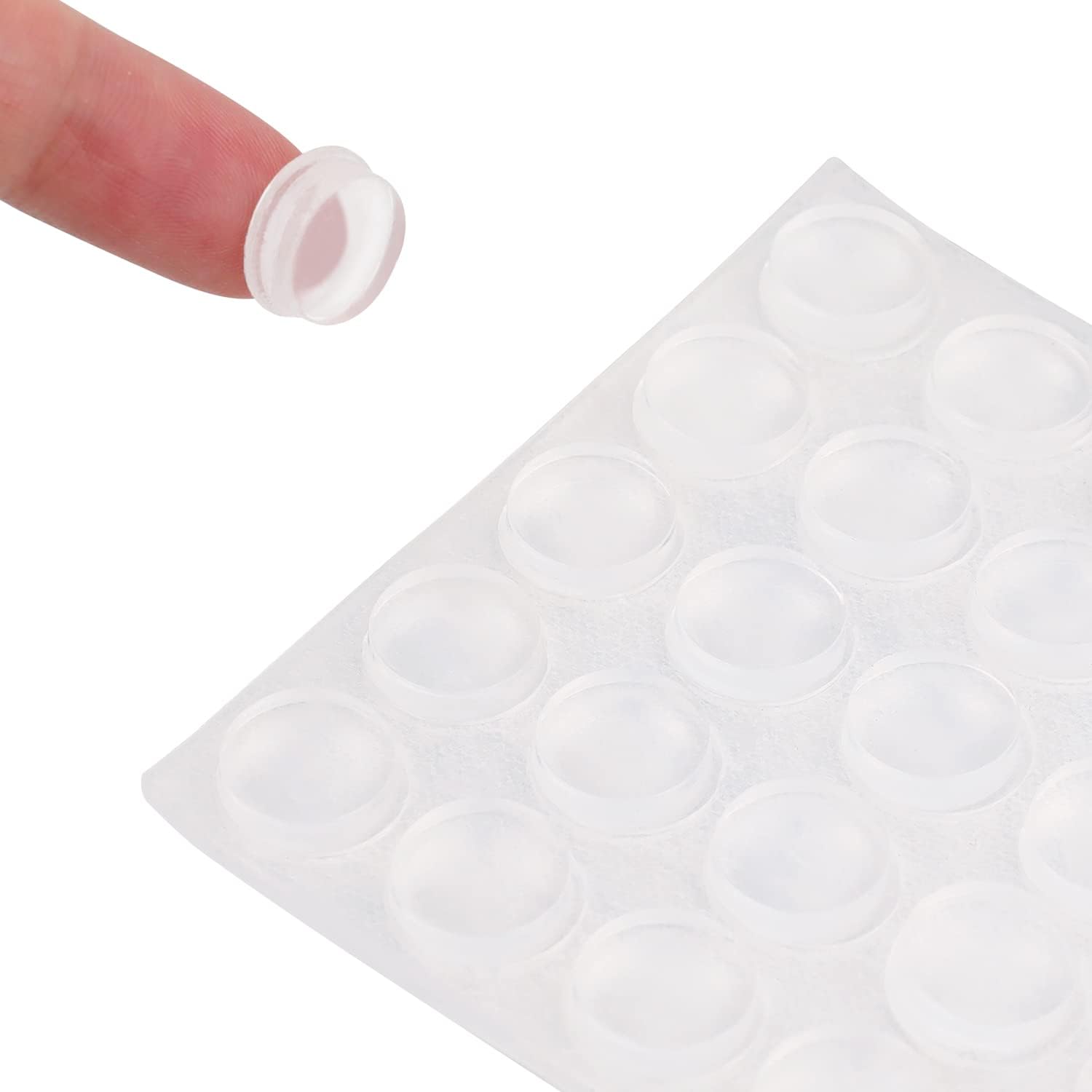 Cabinet Door Bumpers, Clear Se - Door Stopper Rubber ulasan dan harga