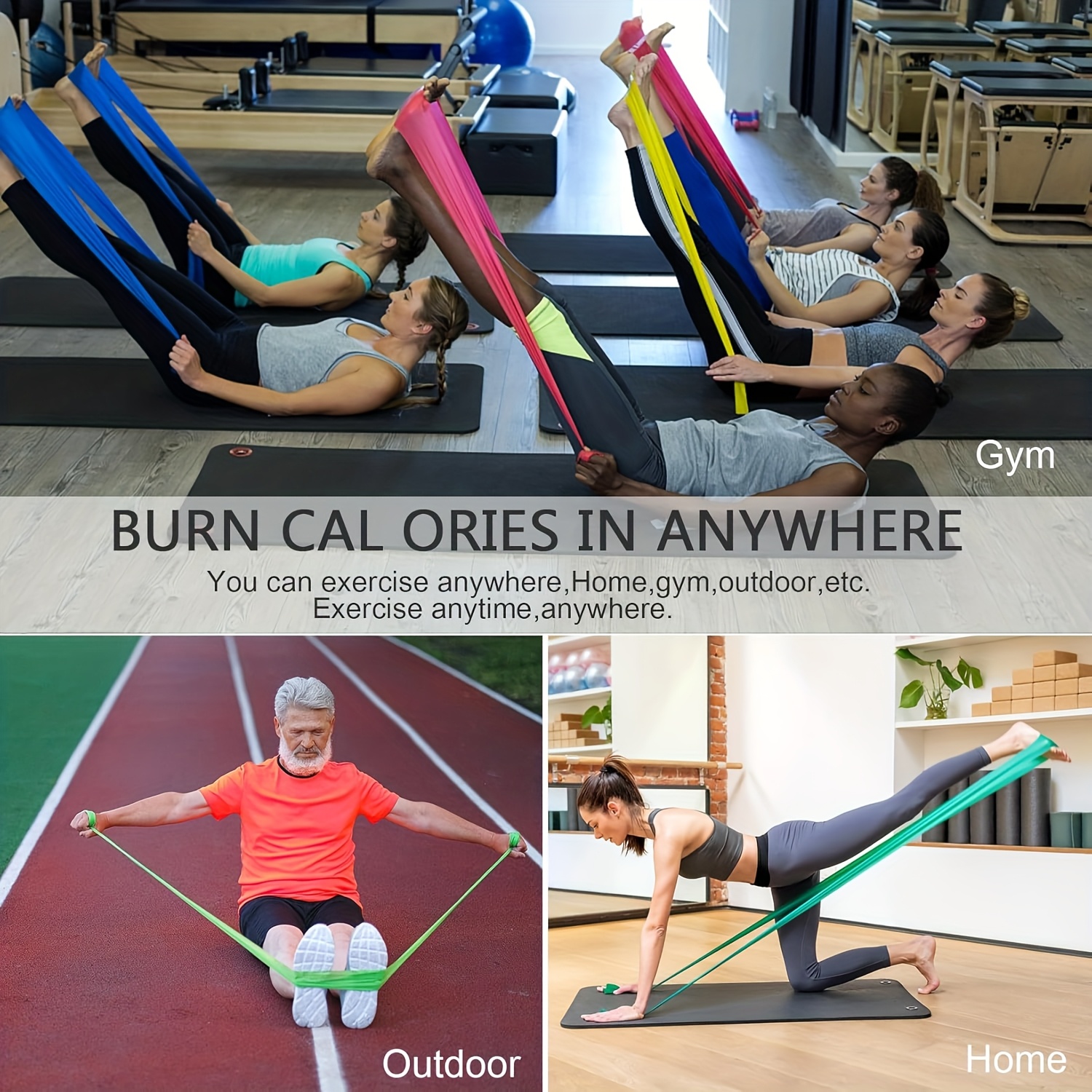 Resistance Bands for Working O - Home Improvement Show ulasan dan harga
