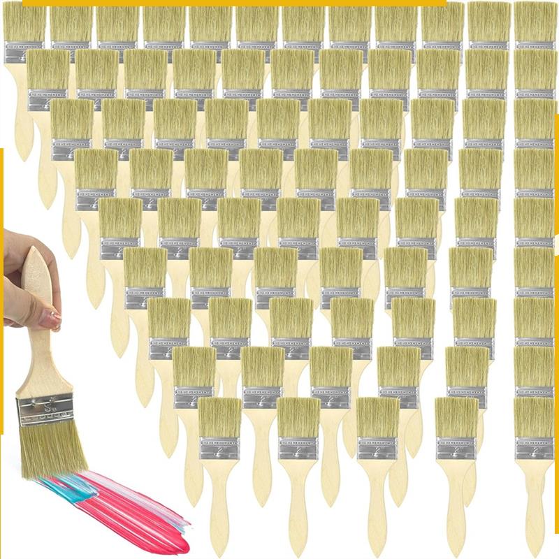 A76K 120 Chip Brushes 2 Inch B - Wood Stain Brush ulasan dan harga