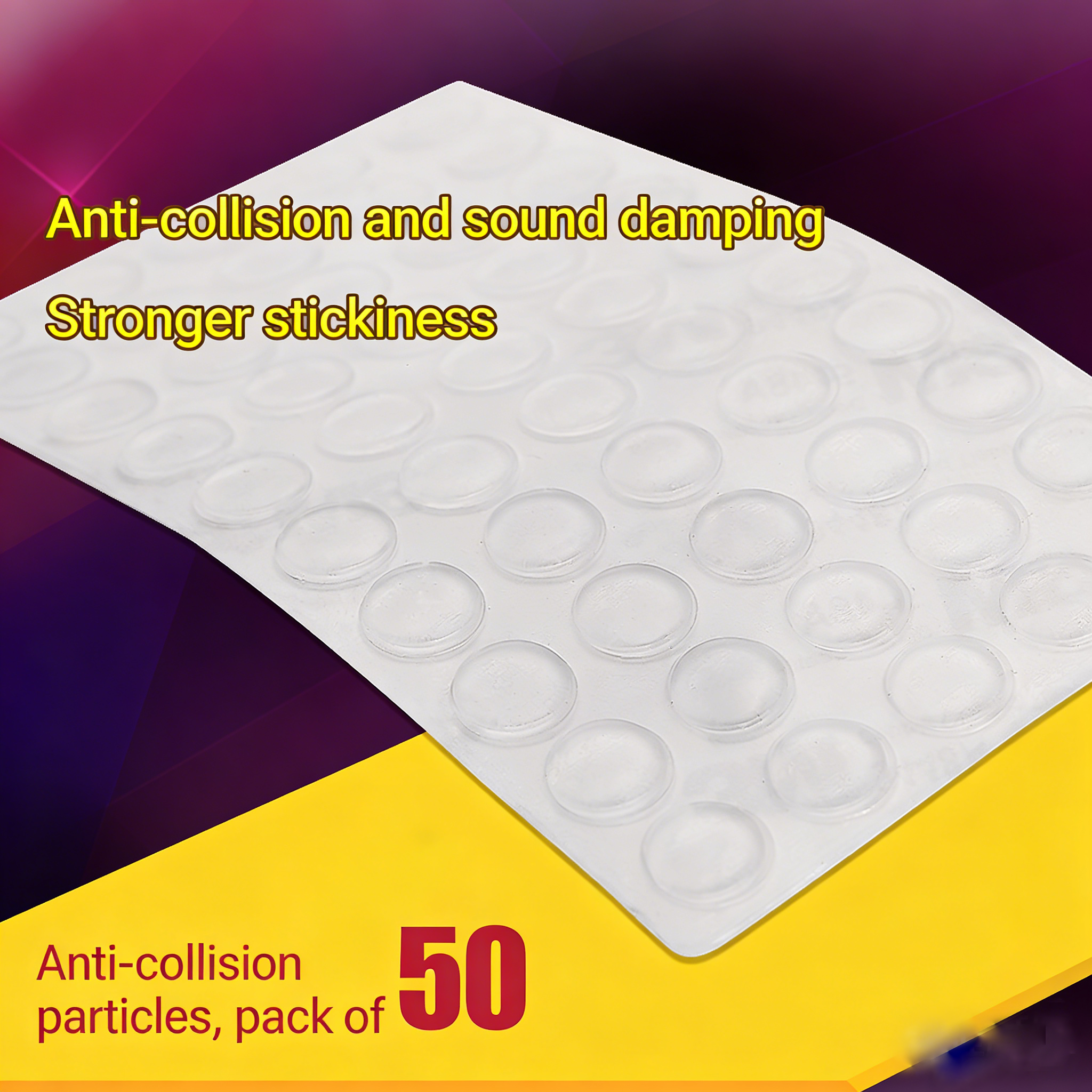 100pcs 3m Adhesive Silicone Do - Door Stopper Rubber ulasan dan harga