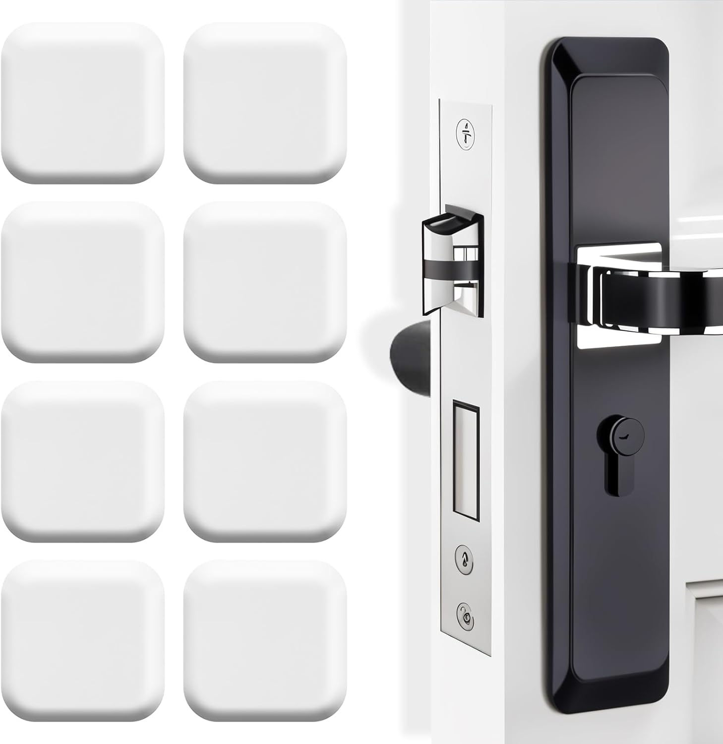 8 Pack Door Stoppers Wall Prot - Door Stopper Rubber ulasan dan harga