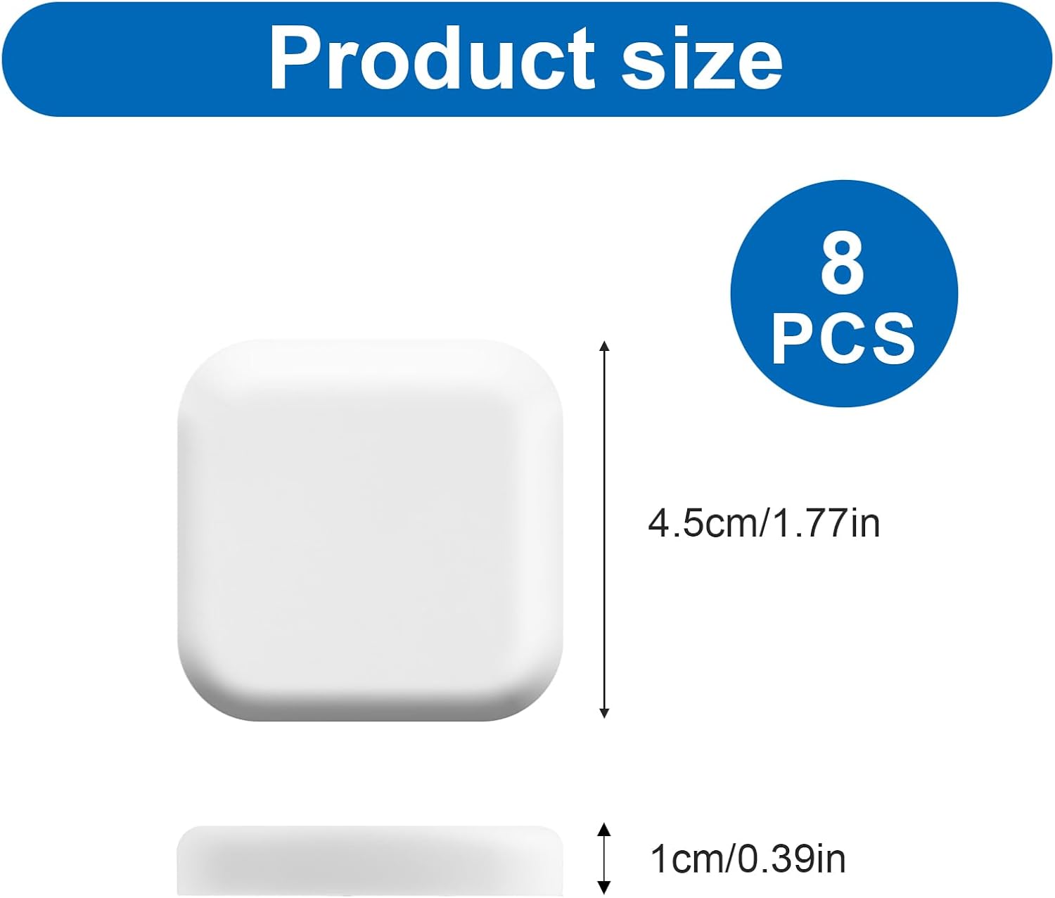 8 Pack Door Stoppers Wall Prot - Door Stopper Rubber ulasan dan harga