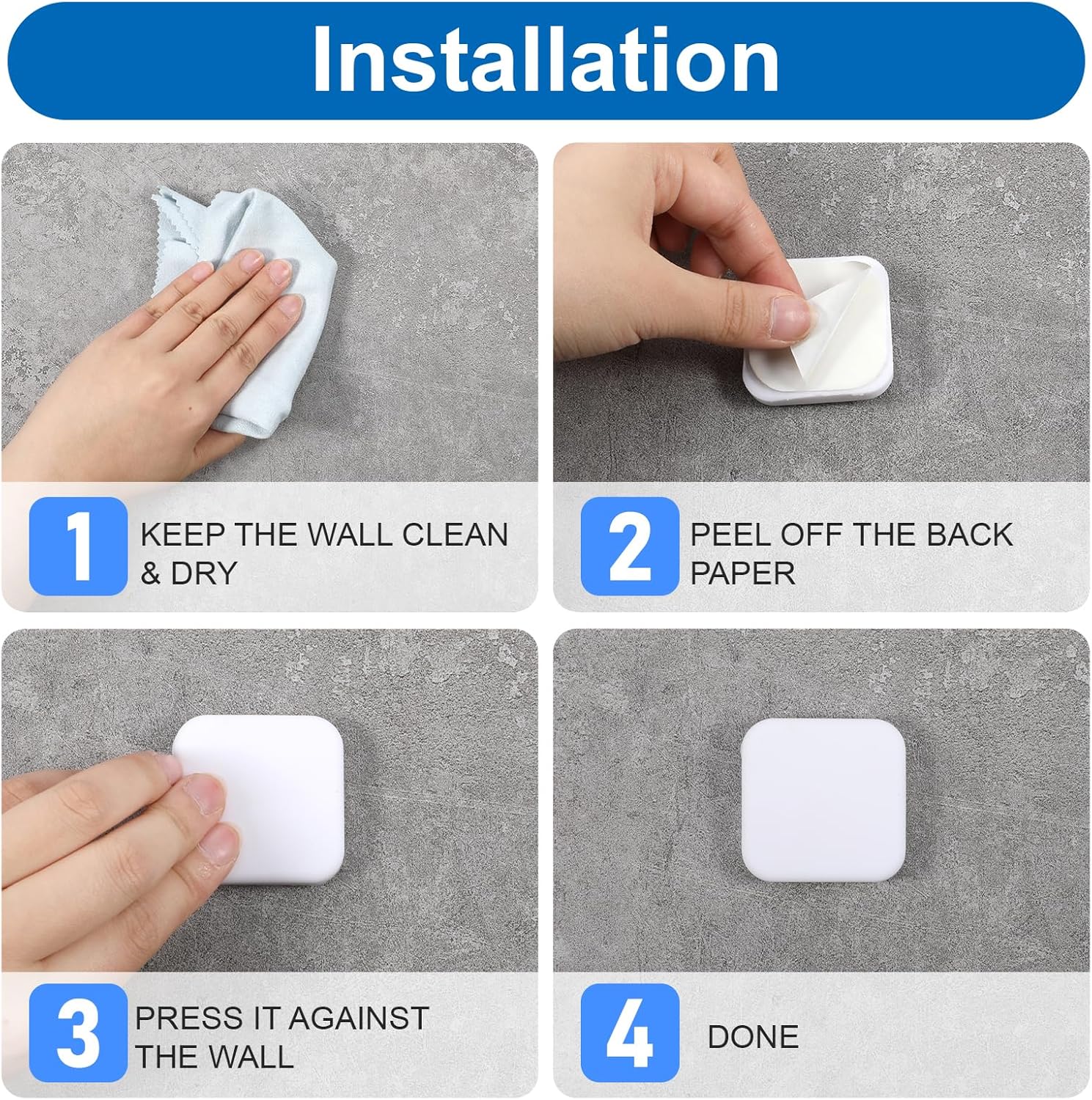 8 Pack Door Stoppers Wall Prot - Door Stopper Rubber ulasan dan harga
