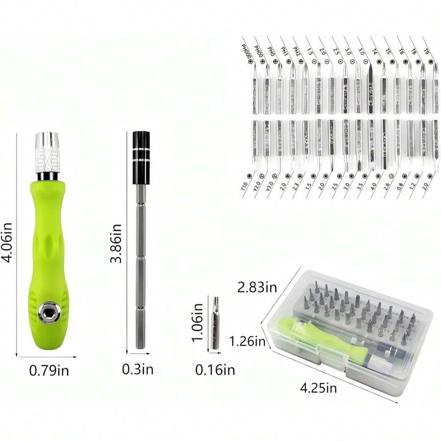 32-In-1 Professional Precision - Screwdriver Set Precision ulasan dan harga