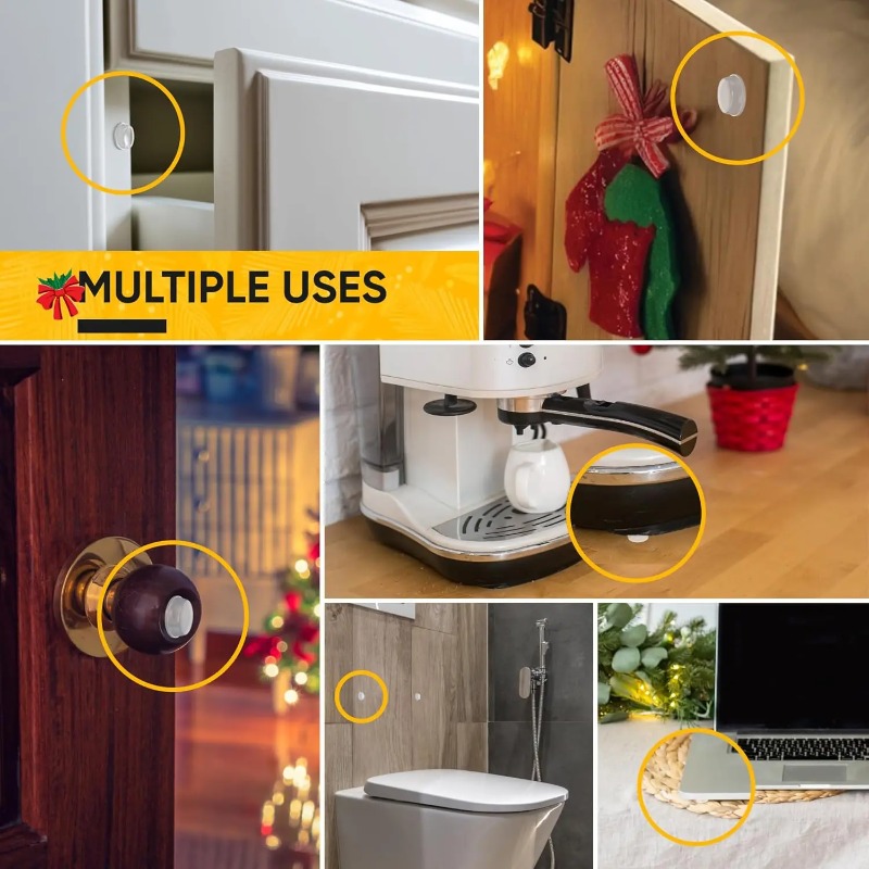 Self-Adhesive Clear Door Stop  - Door Stopper Rubber ulasan dan harga