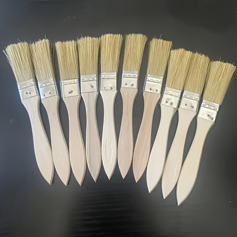 25Pcs 1 Inch Paint Brushes Set - Wood Stain Brush ulasan dan harga