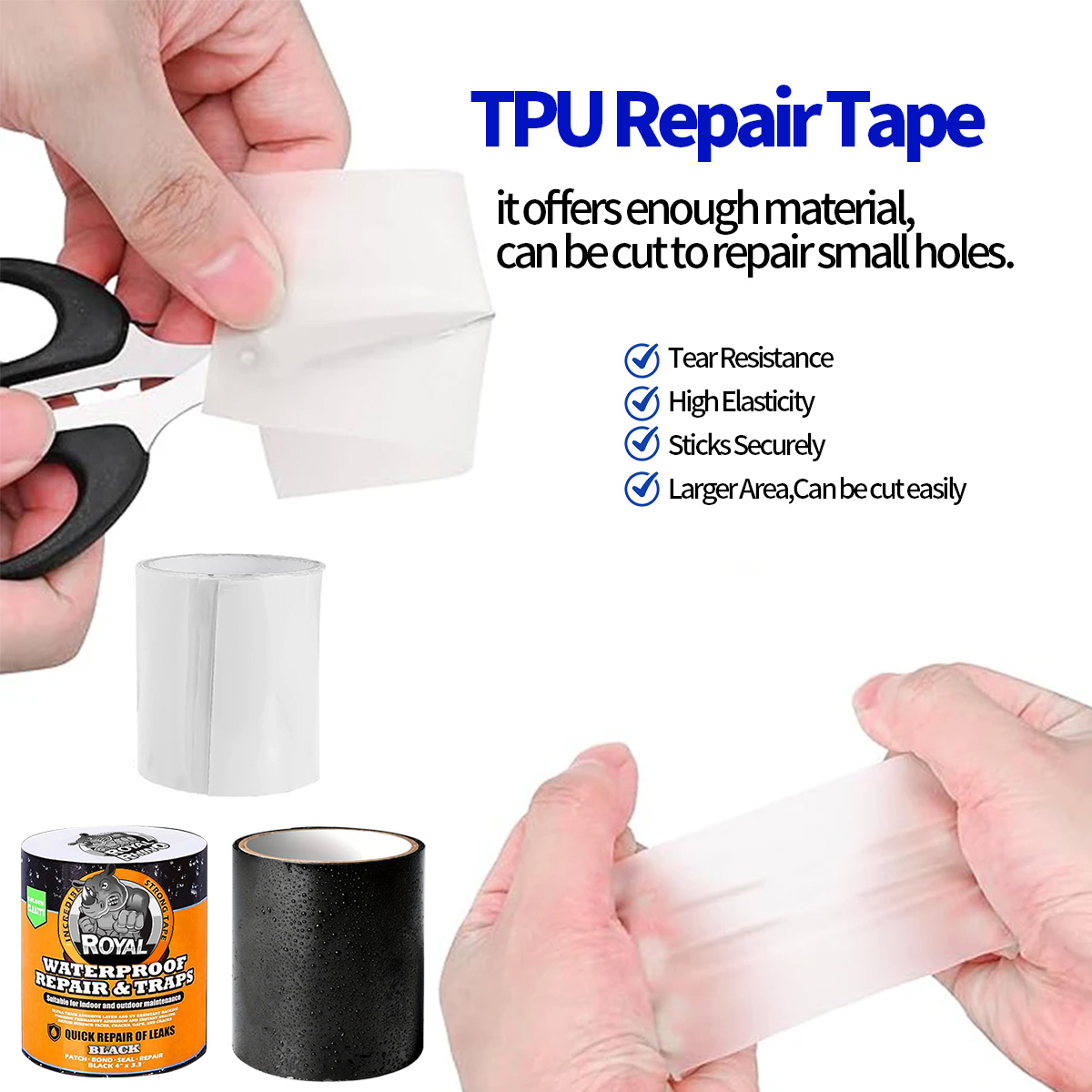 Waterproof Tape for Leak Repai - Roof Sealant Patch ulasan dan harga
