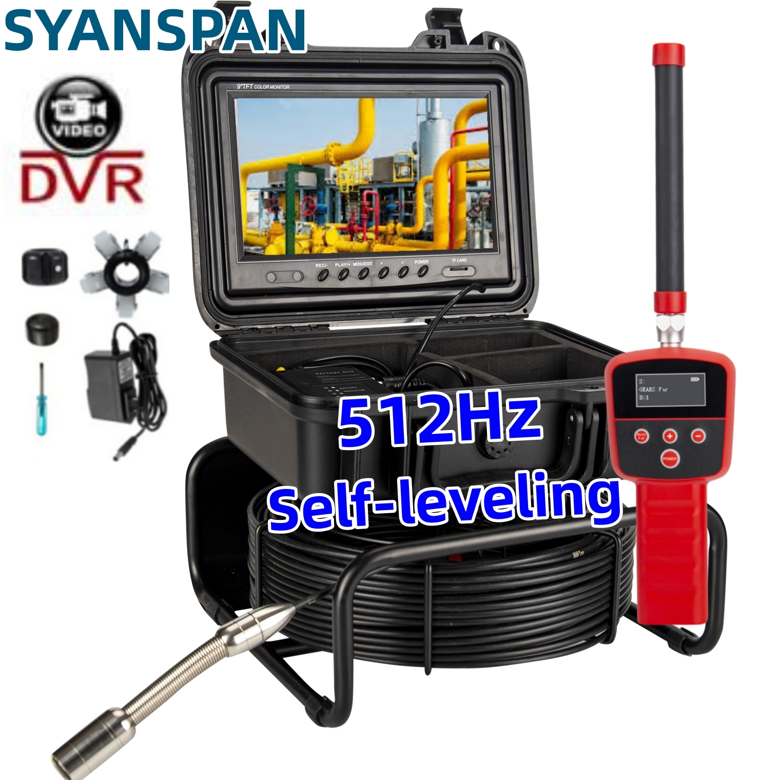 Sewer Camera,4500mAH 8GB SD SY - Plumbing Snake Drain ulasan dan harga