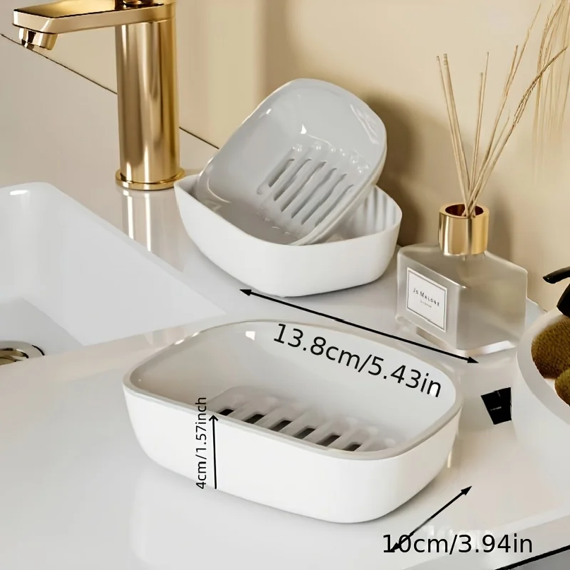 1pc Double Layer Drain Soap Bo - Home Improvement Mall ulasan dan harga