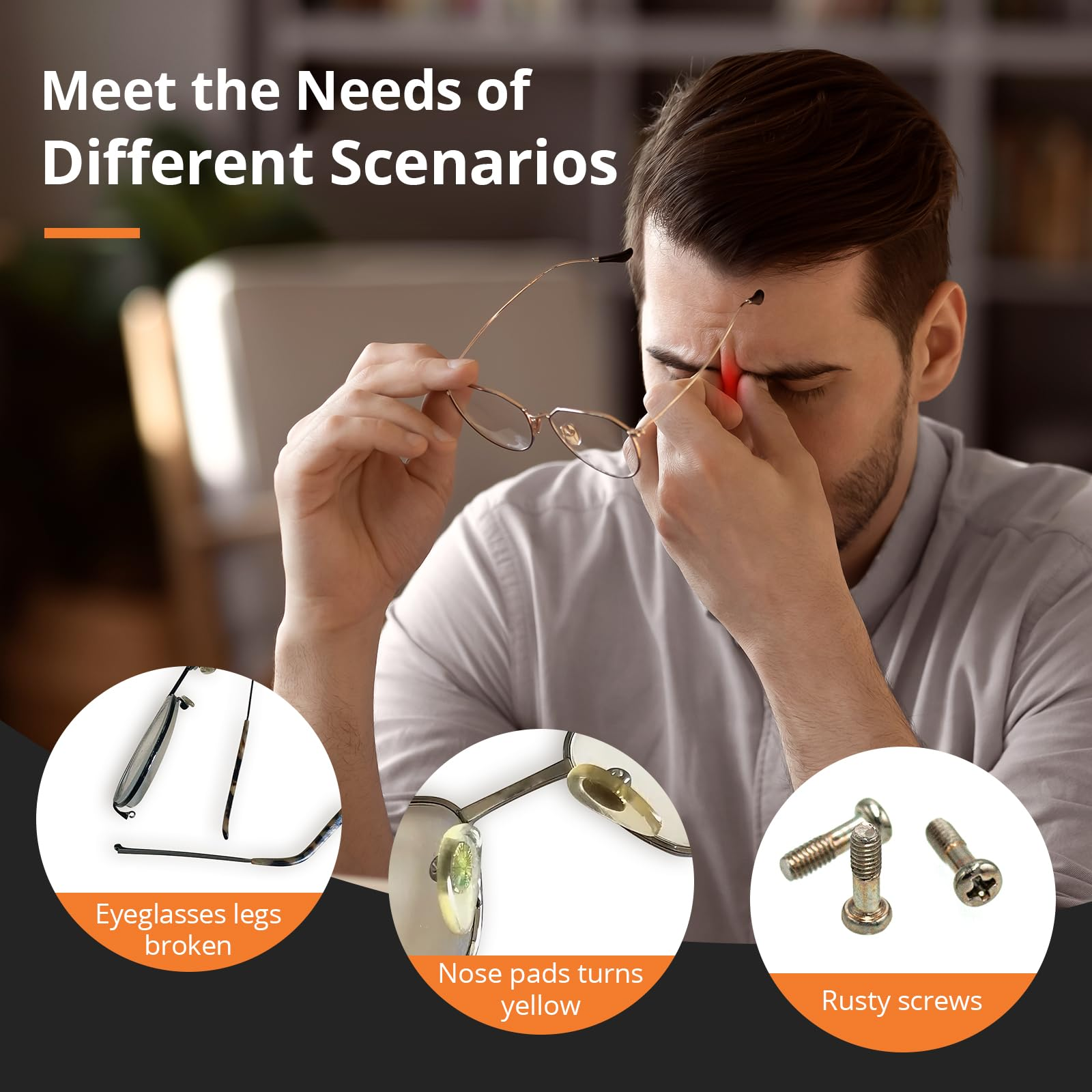 Eyeglass Repair Tool Kit with  - Screwdriver Set Precision ulasan dan harga