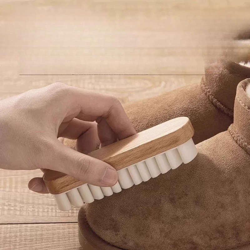 3-in-1 Suede & Nubuck Cleaning - Wood Stain Brush ulasan dan harga
