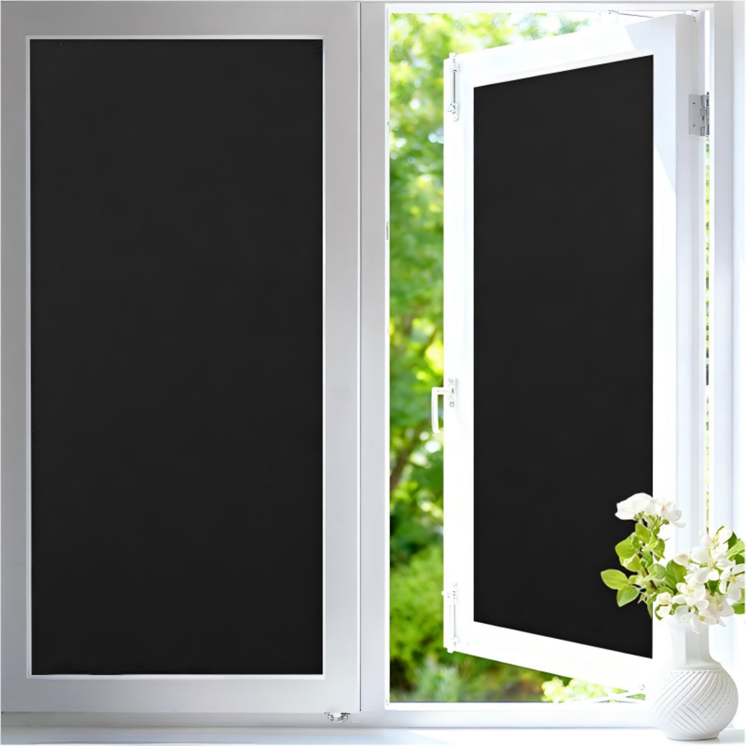 Blackout Window Film Kit, Fros - Home Improvement Show ulasan dan harga