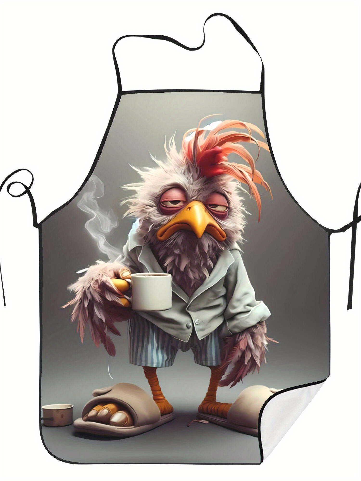 1-Piece Cartoon Chick Apron, S - Home Improvement Mall ulasan dan harga