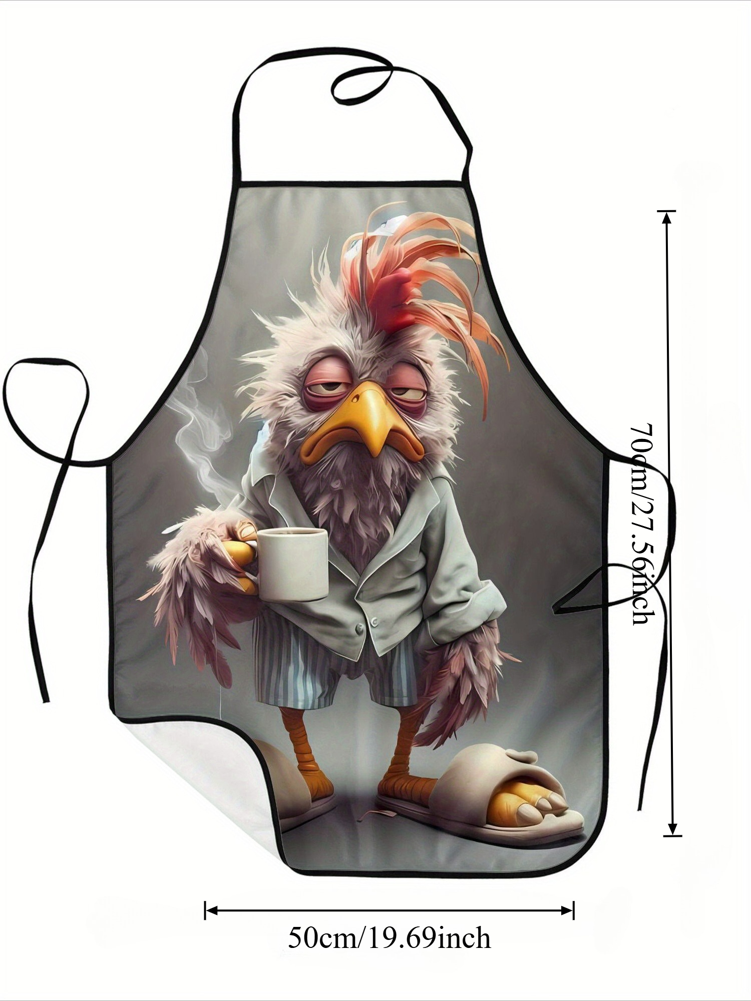 1-Piece Cartoon Chick Apron, S - Home Improvement Mall ulasan dan harga