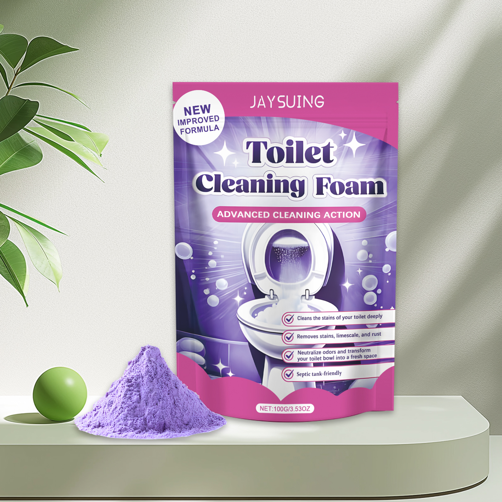 Toilet Cleaning Powder Powerf - Home Improvement Mall ulasan dan harga