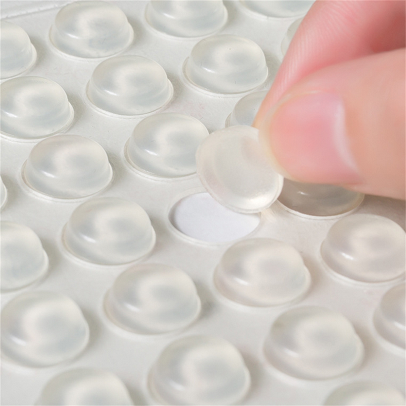 100/200/500PCS Self Adhesive D - Door Stopper Rubber ulasan dan harga