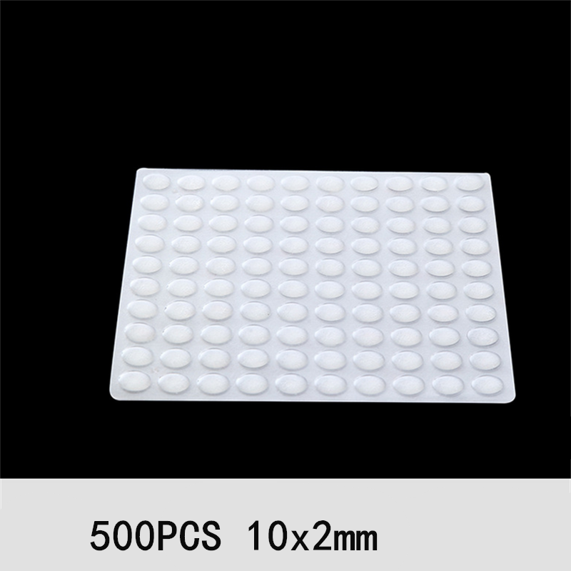 100/200/500PCS Self Adhesive D - Door Stopper Rubber ulasan dan harga