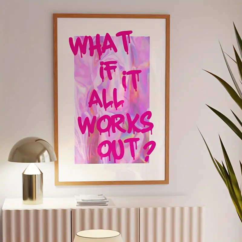What If It All Works Out Wall  - Home Improvement Show ulasan dan harga
