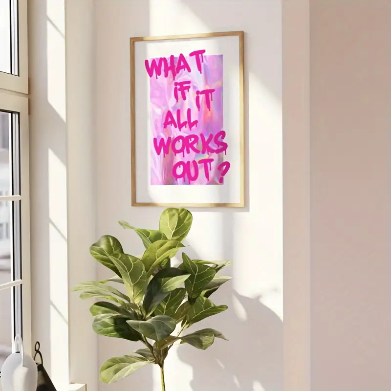 What If It All Works Out Wall  - Home Improvement Show ulasan dan harga