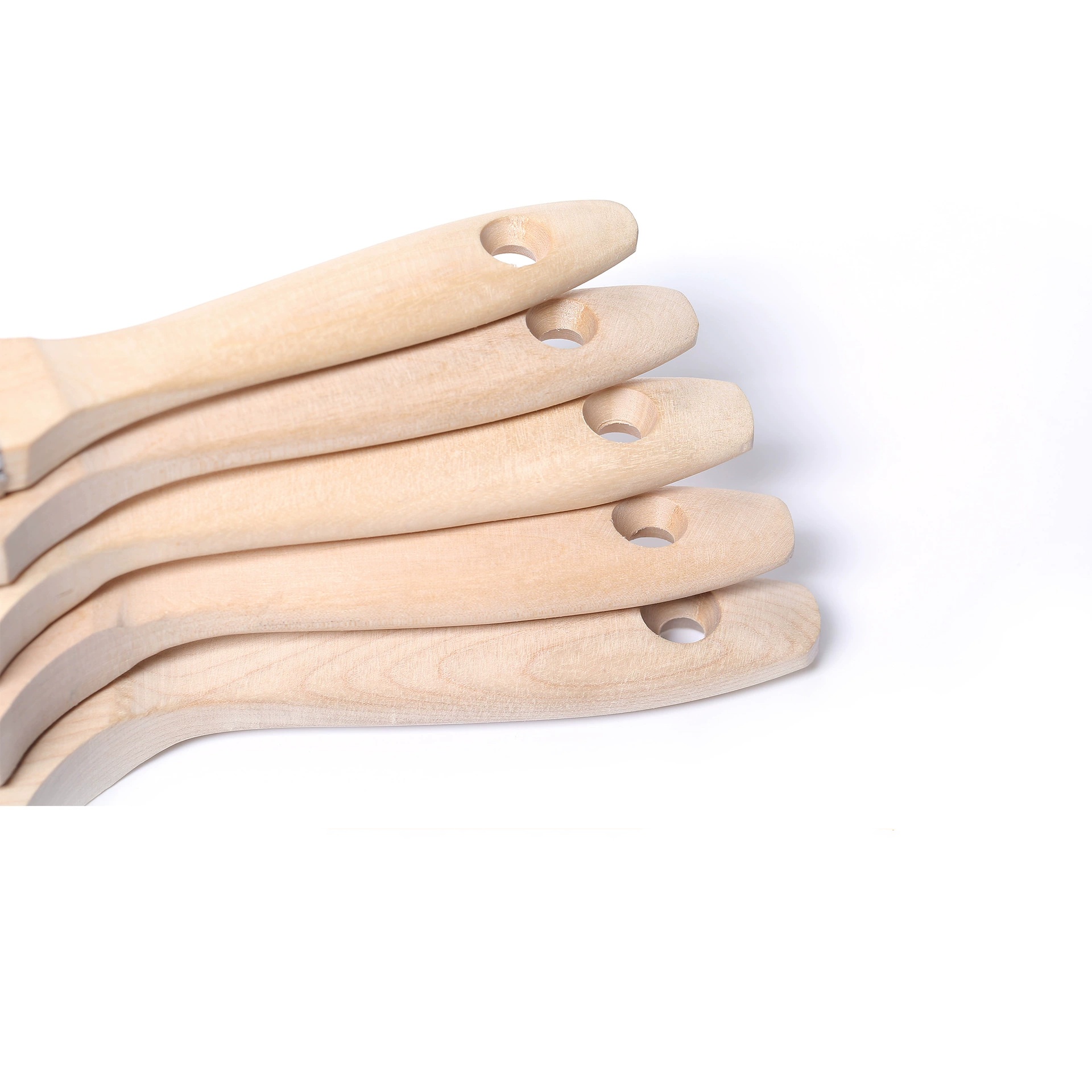 5pcs Double Thick Paint Brush  - Wood Stain Brush ulasan dan harga